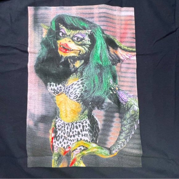 Supreme Gremlins Greta 2-Sided Graphic Tee Shirt Black Color Mens XL Size